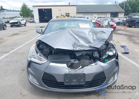 2016 Hyundai Veloster from USA, damaged, VIN KMHTC6AD1GU248362